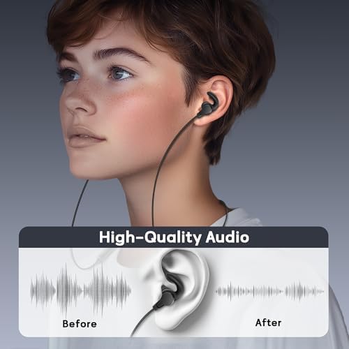 Advanced Bluetooth 5.4 apt X Wireless Earbuds – Ultra-Lightweight Magnetic Neckband Design for Uninterrupted Connectivity, 40-Hour Battery Life, and IPX7 Waterproof Durability – Ideal for Fitness Fanatics and Outdoor Runners Seeking Exceptional Sound Quality and Comfort