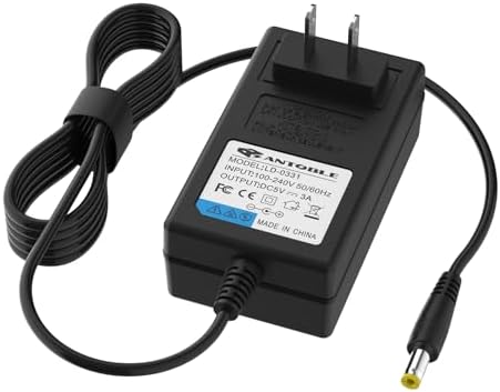 High-Performance 5 V 3 A AC Power Adapter for Pioneer DDJ-SX Series Controllers – Ultimate Replacement Charger for DDJ-SX3, DDJ-SX2, DDJ-SX1 – Reliable, Fast-Charging Power Supply for DJs – Lightweight, Durable Design for Seamless Music Sessions