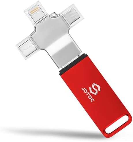 Ultimate 512 GB Photo Storage Stick – Effortless Auto Backup Flash Drive for i Phone & i Pad – High-Speed External Storage Solution for All Devices – Safeguard Your Memories with Compact Design and Enhanced Compatibility