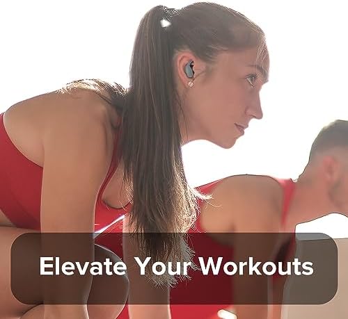 Coby Sports True Wireless Earbuds with Secure-Fit Ear Tips | Premium Noise-Isolating In-Ear Headphones for Active Lifestyles | 12-Hour Playtime & Sweat-Resistant Design | Bluetooth Connectivity for Seamless Audio Experience | Stylish Gray Finish for Fitness Enthusiasts