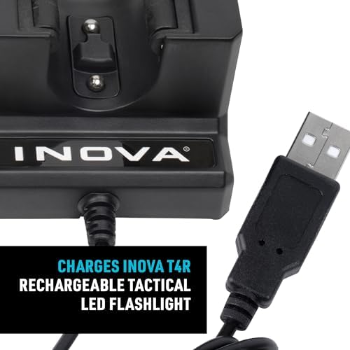Nite Ize INOVA Tactical LED Flashlight Charger – Ultra-Fast USB DC Car Adapter for Reliable Outdoor Power Solutions and Enhanced Device Compatibility