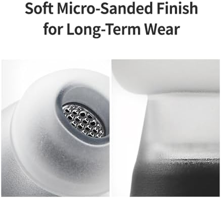 Transform Your Audio Journey with AZLA Sedna Earfit MAX Ear Tips – Premium Noise-Canceling Silicone Accessories for Samsung Galaxy Buds 3 Pro in Sleek Phantom Black (Small) for Superior Comfort and Sound Isolation – Perfectly Engineered for Your Listening Pleasure