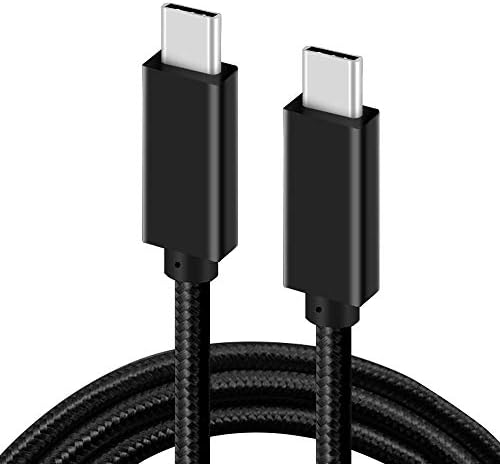 CBUS 5 A 100 W USB-C Cable – 6.6 ft High-Speed USB 3.2 Gen 2 for Rapid 10 Gbps Data Transfer and Power Delivery – Optimal Compatibility with Mac Book Pro, i Pad Pro, Docking Stations & External Hard Drives – Durable Design for Enhanced Performance and Flexibility