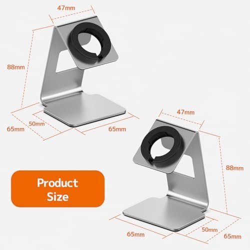 Upgrade Your Google Pixel Watch Charging with the Ninki Aluminum Dock – Rapid, Stylish, and Secure Nightstand Organizer for Series 2 & 3 Smartwatches, Perfect for Effortless Maintenance and Elegant Décor