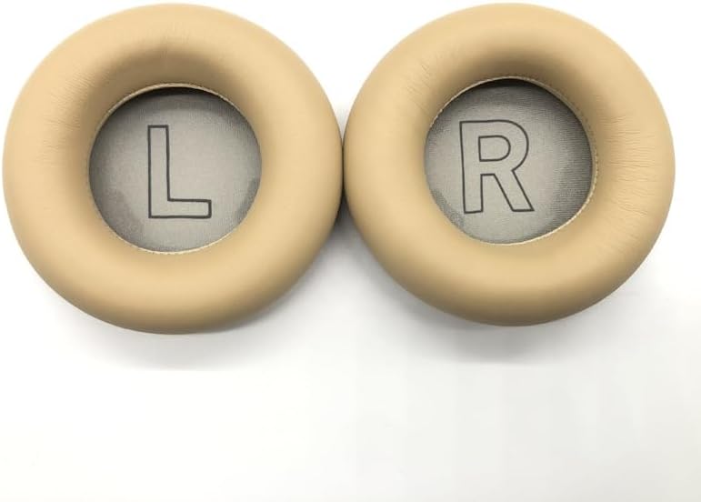 Upgrade Your B&O Beoplay H4 Experience with Luxurious Protein Leather Ear Pads – Soft Memory Sponge Cushions for Unmatched Comfort and Sound Quality – Ideal Replacement Accessories in Stylish Apricot Color