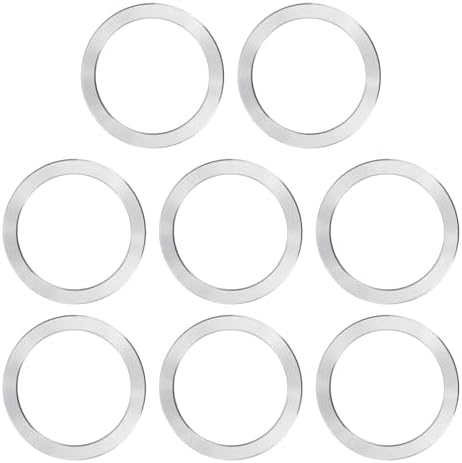 Enhance Your Wireless Charging Experience with PATIKIL 8-Piece Universal Magnetic Adapter Ring Set – Ultra-Thin Nickel-Iron Alloy Stickers for Optimal Phone Case Magnetization – Secure Your Device with Green Adhesive Rings for Car Mounts, Phone Grips, and Stands – Compatible with TPU/PC Cases, Easy Installation, Perfect for Tech-Savvy Users.