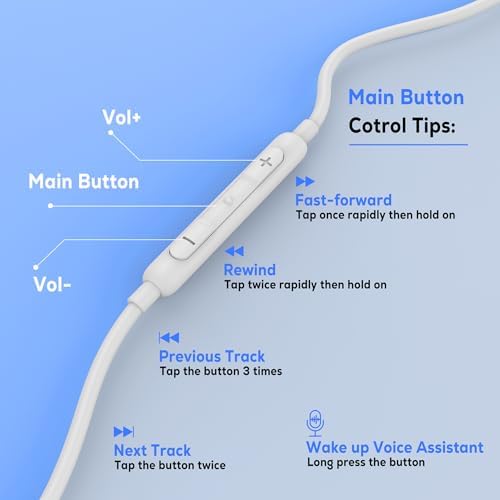 High-Fidelity USB C Earbuds with Built-In Microphone for i Phone 16 Pro Max & Samsung Galaxy – Lightweight, Tangle-Free Wired Headphones for Music and Gaming – Superior Audio Quality & Ergonomic Comfort for All-Day Wear – Seamless Compatibility with Android Devices Including Google Pixel