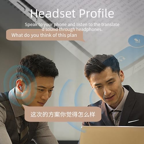 Charcoal Black 3-in-1 Smart Translation Earbuds – Effortless Real-Time Language Conversion with Bluetooth Connectivity, Supports 144 Languages & Accents, Superior Noise Cancellation for Uninterrupted Communication, Ideal for Travelers and Professionals, Ergonomically Crafted for All-Day Comfort and Portability