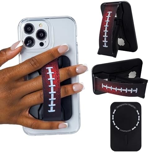 Revolutionary Love Handle PRO Magnetic Phone Grip & Stand – Ultimate Silicone Strap for i Phone & Android – All-in-One Device Mount, Kickstand, and Secure Holder – Experience Unmatched Stability, Style, and Convenience for Every Smartphone User