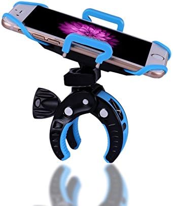 Versatile Bike Phone Mount with 360-Degree Rotation – Secure Smartphone Holder for Bicycles, Motorcycles, and Baby Carriages – Compatible with i Phone, Sony, Samsung – Durable Rubber Strap Design for Effortless Navigation and Calls – Lightweight and Easy Installation for Enhanced Riding Experience – Sleek Black Finish for Any Style