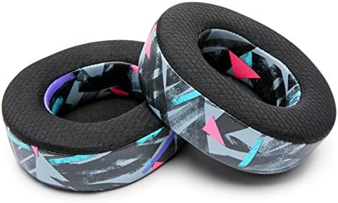 Experience Ultimate Comfort with WC Freeze Nova Pro Wireless Cooling Gel Earpads for Arctis Nova Pro – Exclusive 90’s Black Design, Enhanced Durability & Sound Isolation, Tailored Fit for Gamers Seeking Maximum Performance and Prolonged Play Sessions