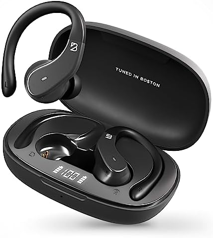 Back Bay Audio Runner’s Wireless Earbuds – Cutting-Edge Bluetooth Sports Headphones with Immersive Deep Bass, Ergonomic Comfort, and IPX7 Waterproofing for Dynamic Athletes – Ideal for Running, Gym Sessions, and Intense Workouts – 2025 Model Featuring Enhanced Connectivity and Up to 8 Hours of Continuous Playtime