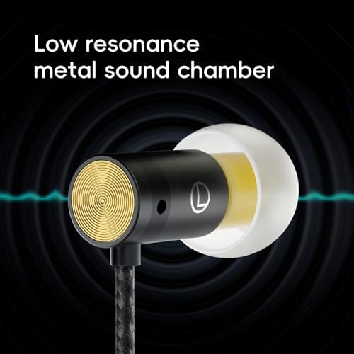 Experience Pinnacle Sound Precision with Hi By Yves Hi Fi Wired In-Ear Monitors – Premium Earbuds with Advanced Titanium Drivers and 6 mm N52 Magnets for Audiophile-Level Fidelity – Custom Dual-Density Ear Tips for Superior Noise Isolation and Universal Device Compatibility
