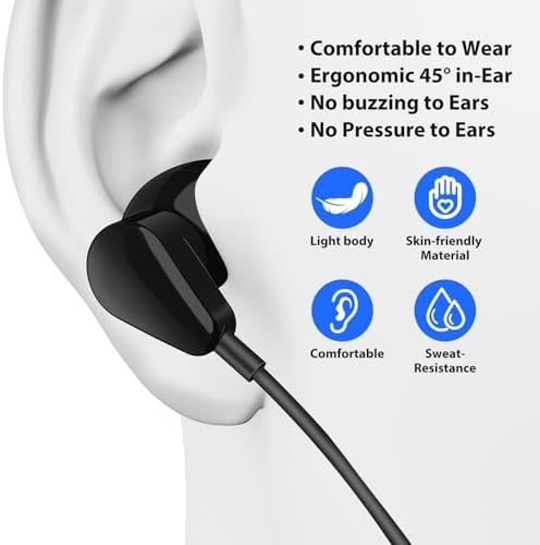 High-Fidelity USB C Headphones for Samsung Galaxy S25 S24 S23 S22 Ultra, i Phone 15 & 16 Pro Max – Premium Wired Type C Earbuds with Built-In Microphone and Volume Control for Crystal-Clear Calls and Immersive Sound Quality – Ideal for Galaxy Z Flip 3, One Plus, and Daily Use