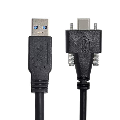 Experience Unmatched Data Transfer with xiwai 5-Meter USB 3.1 Type-C Dual Screws Locking Cable – Perfect for Camera Recorders & Enhanced Device Compatibility – High-Speed USB 3.0 Connectivity for Professionals and Enthusiasts