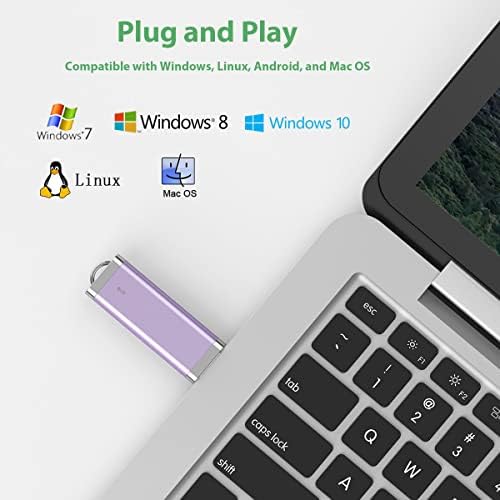 Revolutionize Your Data Storage with Aiibe 128 GB Dual Type-C & USB A Flash Drive – Perfect for i Phone 15 and More, High-Speed Transfers, Retractable Design, Ultimate Compatibility for On-the-Go Professionals