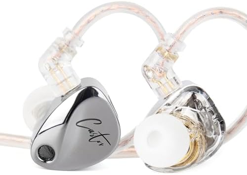 KZ EDX Pro Wired Earphones – Cutting-Edge In-Ear Monitors with Dual Dynamic Drivers for Exceptional Hi-Fi Sound, Advanced Noise Cancellation, and Integrated Microphone – Stylish Cyan Finish for Ultimate Comfort and Device Versatility