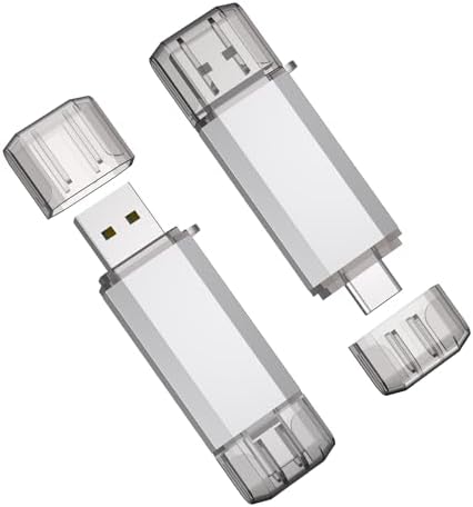 RAOYI 256 GB USB C Flash Drive – Lightning-Fast 130 MB/s Dual OTG Metal Memory Stick for Seamless File Transfers with Keychain – Ideal for Smartphones, PCs, Mac Books, and Tablets (Red) – Ultimate Storage Solution for On-the-Go Professionals