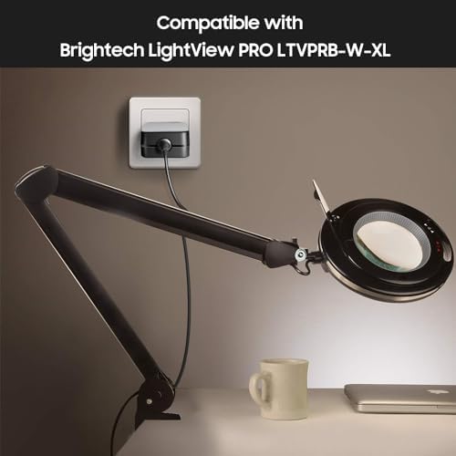 High-Efficiency KFD 21 V AC/DC Power Adapter for Brightech Light View PRO Floor Lamps – Seamless Compatibility for LTVPRB-W-XL & LTVEWFL 8061 Models – Reliable Charger for Enhanced Workspace Illumination and Optimal Performance