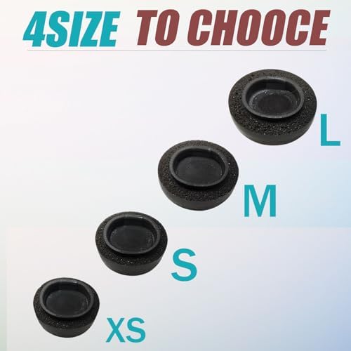 Ultimate Comfort Memory Foam Ear Tips for Air Pods Pro & Pro 2 – 4 Sizes (L/M/S/XS) with Handy Storage Case – Superior Noise Isolation Replacement Earbud Accessories in Elegant Black for Enhanced Listening Experience