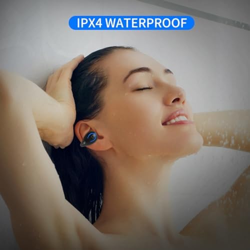 Lightweight Bluetooth 5.0 Mini Earbuds – IPX4 Waterproof Open-Ear Sport Headphones with Built-in Mic for Active Lifestyles – Ideal for Gym, Commuting, and Outdoor Adventures – Unmatched Comfort and Connectivity