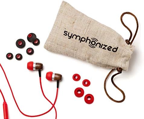 Discover the Symphonized GLXY Premium Wood In-Ear Noise-Isolating Headphones – Unmatched Audio Clarity with Tangle-Free Nylon Cable and Built-in Mic (Red) for Audiophiles and Casual Listeners Alike – Immerse Yourself in Deep Bass and Crisp Highs While Enjoying Superior Comfort and Enhanced Device Compatibility – Perfect for Music Lovers on the Move, These Stylish Wooden Earbuds Provide an Elevated Listening Experience Whether at Home or On the Go – Crafted from Genuine Wood for Natural Acoustics and Designed to Block Out Distractions, Ensuring Every Note is Crystal Clear – Upgrade Your Sound Today with the GLXY Headphones, Where Style Meets Functionality.