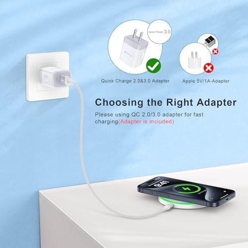 Ultra-Fast Wireless Charging Pad for Samsung Galaxy S24 Ultra, i Phone 15, and Google Pixel 8 – 15 W High-Speed Charger with QC Adapter for Effortless Power-Up and Enhanced Device Compatibility