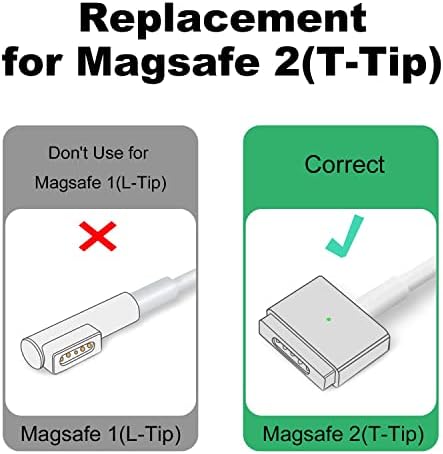 100 W USB-C to Mag Safe 2 (T-Tip) Power Adapter for Mac Book Air – Optimized Fast Charging for Models A1435, A1465, A1466, MD223, MD224, MD231, MD232, MD711, MD712, MD760, MD761, MJVM2 – Compact, Durable & Versatile Solution with Lifetime Warranty Elevate your charging experience with our 100 W USB-C to Mag Safe 2 Power Adapter tailored specifically for Mac Book Air models. Engineered with a built-in PD and e-mark intelligent chip, this adapter ensures rapid, stable, and efficient charging, adapting to your device’s needs for seamless performance. Crafted from high-quality aluminum alloy, it boasts lightweight portability and exceptional heat dissipation, making it the ideal travel companion. Compatible with a wide array of Mac Book models, our adapter guarantees reliability and convenience, backed by a lifetime warranty for your peace of mind. Choose this essential accessory for superior charging efficiency and unmatched compatibility today!