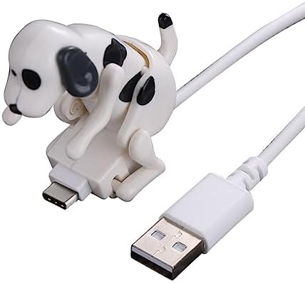 Charming Dog-Themed USB Charging Cable – Fast Data Transfer for Android, Type-C & i OS – Cute & Durable Mini Humping Dog Design – Perfect for Travel & Everyday Use – Elevate Your Charging Experience with Fun Functionality