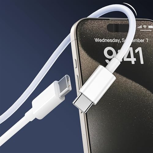 High-Speed USB C Charger for Apple i Pad Pro 12.9/11″ & i Phone 16 – Enhanced 10 ft USB C to C Cable, Fast Charging Block for i Pad 10 th Gen, Air 4 th/5 th, Mini 6 th/7 th – Ultimate Compatibility & Efficiency for On-the-Go Power Solutions