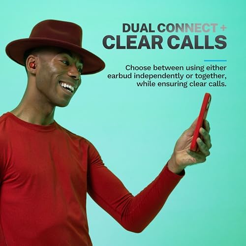 JLab Go Air Pop True Wireless Bluetooth Earbuds – Teal | IPX4 Sweat-Resistant for Active Lifestyles | Dual Connect Technology for Independent Listening | Bluetooth 5 for Effortless Pairing | Customizable Audio with 3 EQ Settings: Signature, Balanced, Bass Boost | Ultimate Comfort & Durability for On-the-Go Enthusiasts