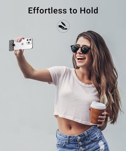 Chic Gray Bling Portable Power Bank – 6800 m Ah Fast Charger with Type-C Connector and Built-in Flashlight for i Phone 15 & Android Devices – Ultra-Compact Design for Stylish On-the-Go Charging and Emergency Preparedness