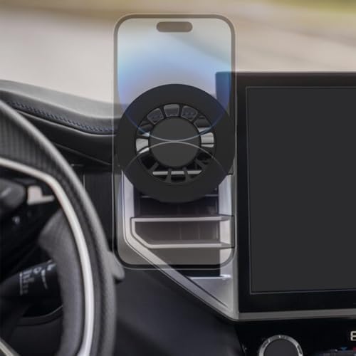 Transform Your Jeep Renegade with the Premium Mag Safe Phone Mount – Custom Fit for 2015-2024 Models, Seamless Compatibility with i Phone 12/13/14/15/16 & Mini Series, Robust Magnetic Grip for Safe Navigation & Communication, Tool-Free Installation, Stylish Design to Elevate Your Vehicle’s Aesthetics