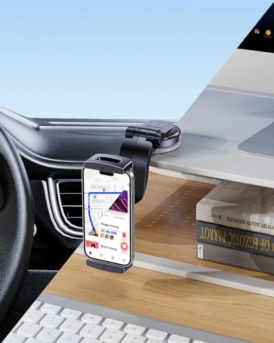 Revolutionize Your Driving Experience with the Z Fold 5 Car Mount: 360° Rotatable Tablet Holder for Ultimate Navigation and Safety – Compatible with Samsung Z Fold Series, i Pad Mini, i Phone 16, and More – Firm Grip Technology Prevents Device Slippage During Bumpy Rides – Effortless Installation on Air Vents – Lightweight Yet Robust Design for Enhanced Durability and Versatility – Stay Connected Hands-Free While Driving with This Premium Car Vent Accessory
