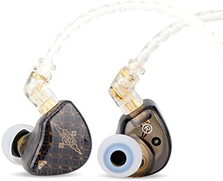 Linsoul TANGZU Wan’er S.G Audiophile In-Ear Earphones – 10 mm Dynamic Driver with PET Diaphragm for Superior Sound Quality, Ergonomic Design for Ultimate Comfort, Detachable 2-Pin OFC Braided Cable, Built-in Mic for Convenient Calls – Stylish Green Finish Perfect for Musicians and DJs