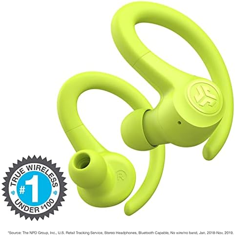 JLab Go Sport+ Wireless Workout Earbuds – Unrivaled 35+ Hour Bluetooth Battery Life, C3 Clear Calling Technology for Distinct Conversations, and Secure Earhook Design for Unyielding Stability During Workouts – Elevate Your Sound Experience with 3 Adjustable EQ Settings and Broad Device Compatibility in Sleek Graphite Finish