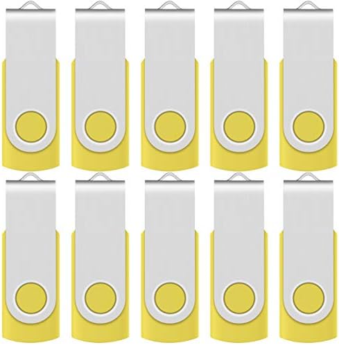 Enfain 10-Pack Red USB Flash Drives 16 GB – High-Speed USB 2.0 Memory Sticks with LED Indicator & 12 Labels for Easy Organization – Reliable & Portable Data Storage Solution for Professionals and Students