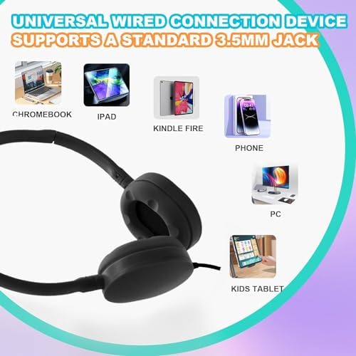 Classroom Essential 30-Pack Multi-Color Headphones: Durable, Comfortable, and Versatile Earphones for Students, Teens, and Adults – Perfect for Learning, Group Activities, and Enhanced Device Compatibility