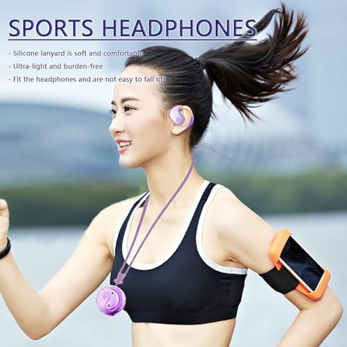 Open-Ear Bluetooth 5.4 Earphones – OWS Active Lifestyle Headset with Hi-Fi Stereo Sound, Noise-Cancelling Features, Ultra-Lightweight Design, and Portable Convenience for Running, Workouts, and Everyday Use (Black) – Your Ideal Companion for Audio Freedom and Enhanced Connectivity