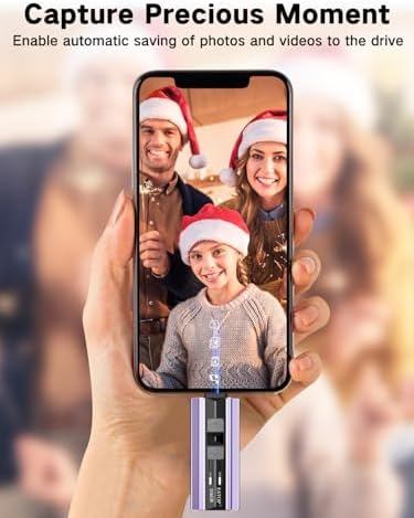 Revolutionize Your Data Storage with the 512 GB Light Purple 4-in-1 Flash Drive – Effortless Backup for i Phone, i Pad, Android & Computer Users – Plug-and-Play Convenience, No Apps Needed, Perfect for Photographers & Busy Professionals!