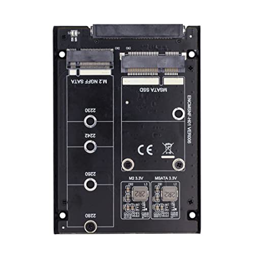 Chenyang Dual Function MSATA SSD JBOD Adapter with USB C 2.5″ Hard Drive Enclosure – Unmatched Speed and Versatility for Enhanced Storage Solutions