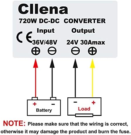Cllena Advanced Waterproof DC/DC Voltage Boost Converter – Elevate 12 V to 24 V, 10 A, 240 W Power Regulator for Reliable Performance in Any Environment (Input Voltage 10 V-16 V)