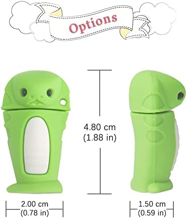 LEIZHAN 16 GB Fruit-Shaped USB Flash Drive Set – Adorable Pineapple, Carrot, Banana, and Strawberry Designs for Fun Data Storage – Perfect Gift for Students and Professionals – 64 GB Total Capacity with Enhanced USB 2.0 Compatibility – Lightweight and Durable Memory Sticks for Easy File Transfer and Backup