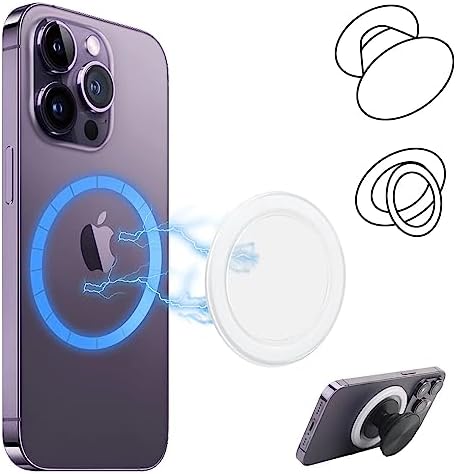Frosted Magnetic Pop Socket Holder for i Phone 15, 14, 13, 12 – Stylish Mag Safe-Compatible Phone Grip Stand for Enhanced Stability and Effortless Selfies – Lightweight, Durable, and Perfect for Streaming