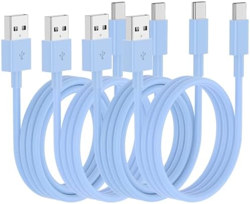 Car Carplay Cable for iPhone 16 15 Pro/Pro Max/Plus,3/3/6/6FT USB A to USB C Fast Charging Cord for iPhone 16 15 Charger,USBC Car Charger for Apple 16 15/iPad Pro-Dark Blue – Enhanced Compatibility and Speed