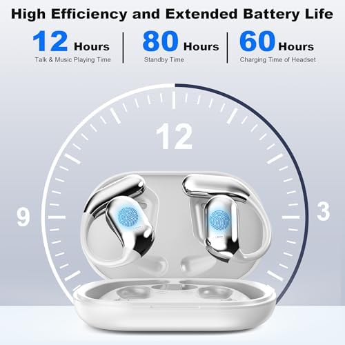 AI-Powered 144-Language Bluetooth Earbuds: Advanced Noise-Canceling Headphones for Effortless Communication in Any Setting, Ideal for i OS & Android Users, Waterproof Design for Enhanced Durability and Comfort During Travel