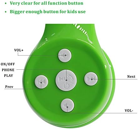 Light Blue Kids Bluetooth Headphones – Safe 93 d B Volume Limitation for Ear Protection – Foldable & Travel-Friendly Design – Built-in Microphone for Hands-Free Calls – Comfortable Wireless Headphones for Toddlers and Children – Perfect for School, Home, and Fun Activities