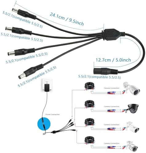 Universal 72 W Adjustable AC to DC Power Supply Adapter – Versatile 3 V to 36 V Converter with LED Voltage Display & 16 Interchangeable Tips for Efficient Household Electronics Charging – Ideal for Hobbyists and Professionals Seeking Optimal Performance and Portability
