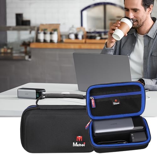 Ultimate Mchoi Shockproof Hard Storage Case for Anker 737 Power Bank & 715 Charger Combo – Durable Protection for 24,000 m Ah Power Core & Nano II 65 W Accessories – Lightweight Travel Case with Organized Storage & Water-Resistant Design for On-the-Go Tech Safety