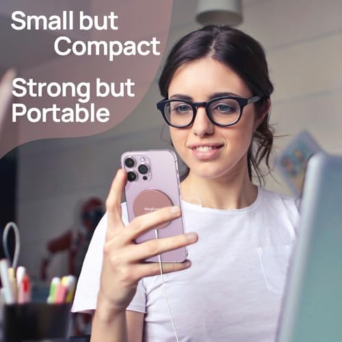 Magnetic Wireless Charger – 15 W Fast Charging Pad for i Phone 12/13/14/15/16 & Air Pods – Sleek Blue Design with USB-C Cable & USB-A Converter – Effortless Magnetic Alignment & Compact Portability for Ultimate Convenience